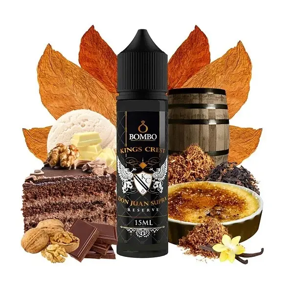 Lichid Longfill Bombo 15ml - Don Juan Supra Reserve