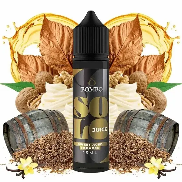 Lichid Longfill Bombo 15ml - Sweet Aged Tobacco