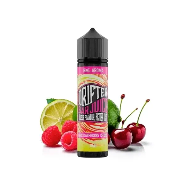 Lichid Longfill Drifter Bar 16ml - Lime Raspberry Cherry