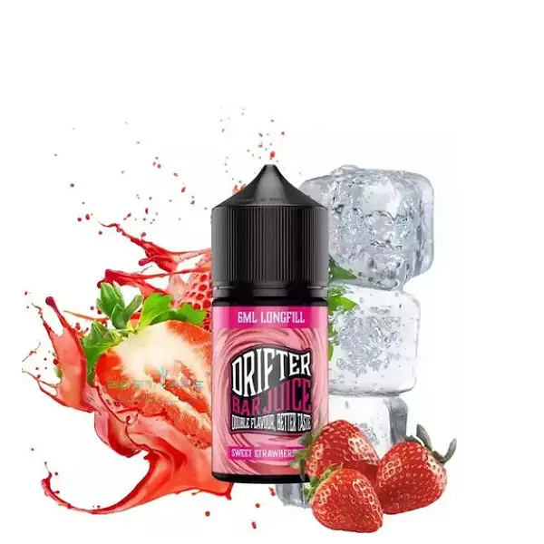 Lichid Longfill Drifter Bar 6ml - Sweet Strawberry Ice