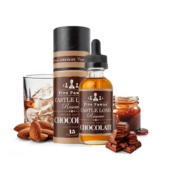 Lichid Longfill Five Pawns 15ml - Castle Long Reserve Chocolate