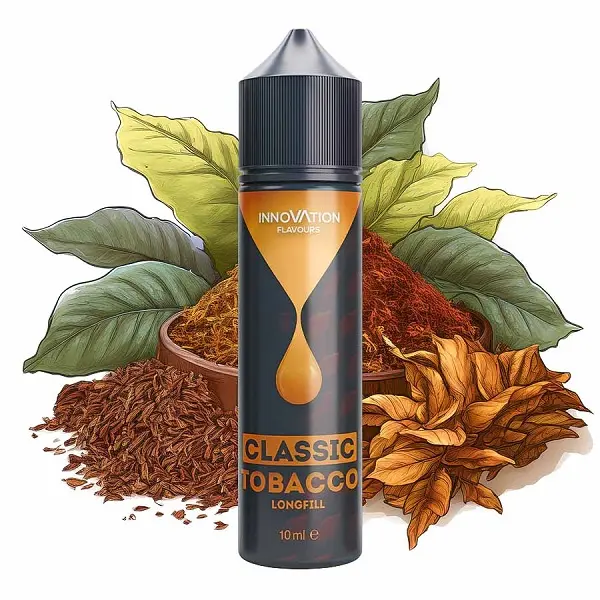 Lichid Longfill Innovation 10ml - Classic Tobacco