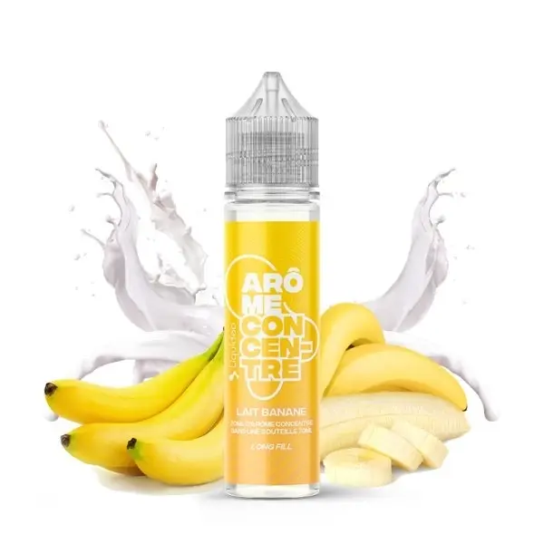 Lichid Longfill Liquideo 20ml - Banana Milk