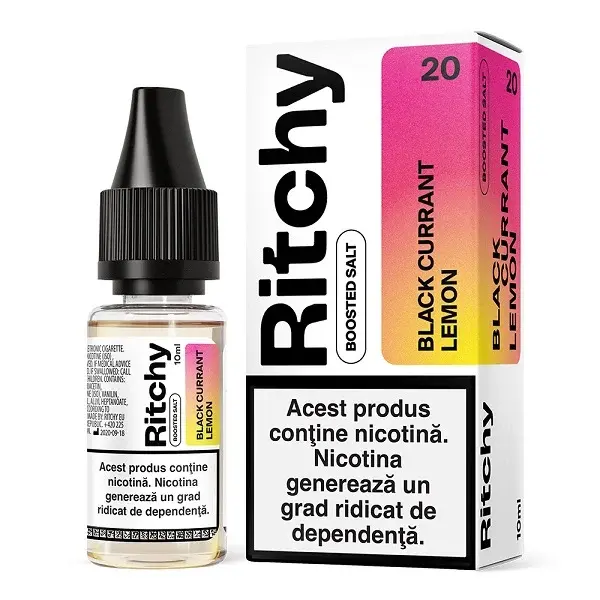 Lichid Ritchy Salt 10ml - Black Currant Lemon-10mg