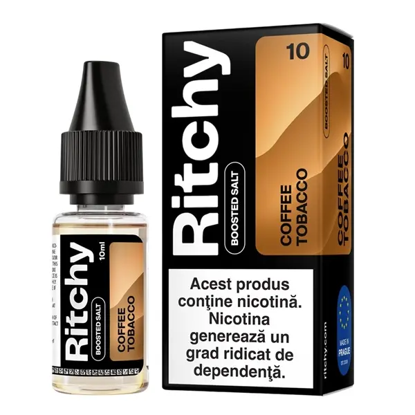 Lichid Ritchy Salt 10ml - Coffee Tobacco-10mg