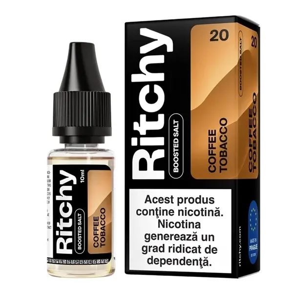 Lichid Ritchy Salt 10ml - Coffee Tobacco-20mg