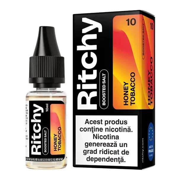 Lichid Ritchy Salt 10ml - Honey Tobacco-10mg