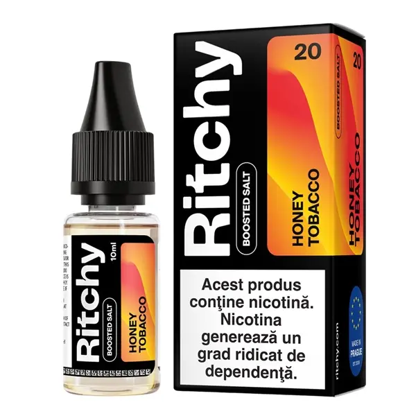 Lichid Ritchy Salt 10ml - Honey Tobacco-20mg