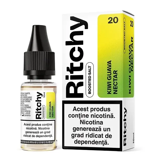 Lichid Ritchy Salt 10ml - Kiwi Guava Nectar-20mg