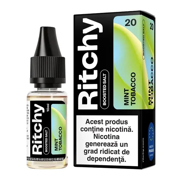 Lichid Ritchy Salt 10ml - Mint Tobacco-20mg