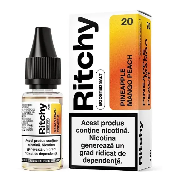 Lichid Ritchy Salt 10ml - Pineapple Mango Peach -20mg
