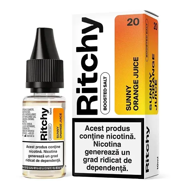 Lichid Ritchy Salt 10ml - Sunny Orange Juice-20mg