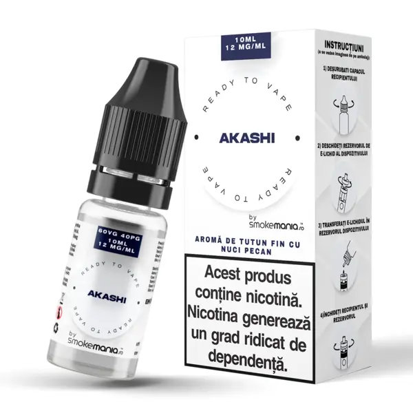 Lichid SmokeMania 10ml - Akashi - 12mg