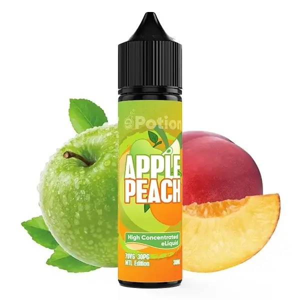 Lichid Smokemania 30ml - Apple Peach