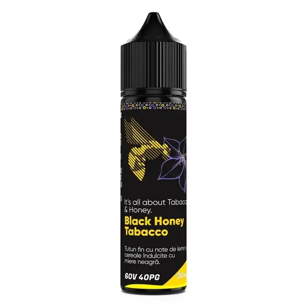 Lichid Smokemania 30ml - Black Honey Tobacco
