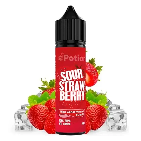 Lichid Smokemania 30ml - Sour Strawberry