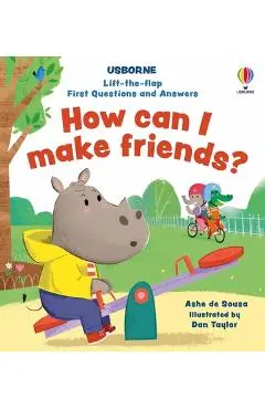 Lift-The-Flap First Questions and Answers How Can I Make Friends? - Ashe De Sousa