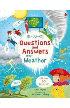 Lift-the-Flap Questions and Answers About Weather