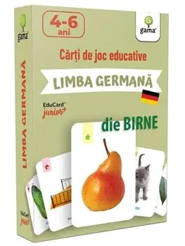 Limba germana. Carti de joc educative/***