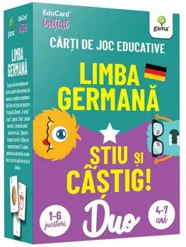 Limba germana. Stiu si castig! Carti de joc educative/***