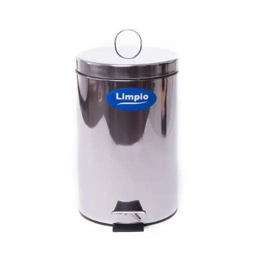Limpio Cos de gunoi LImpio CX-20L, Inox Lucios