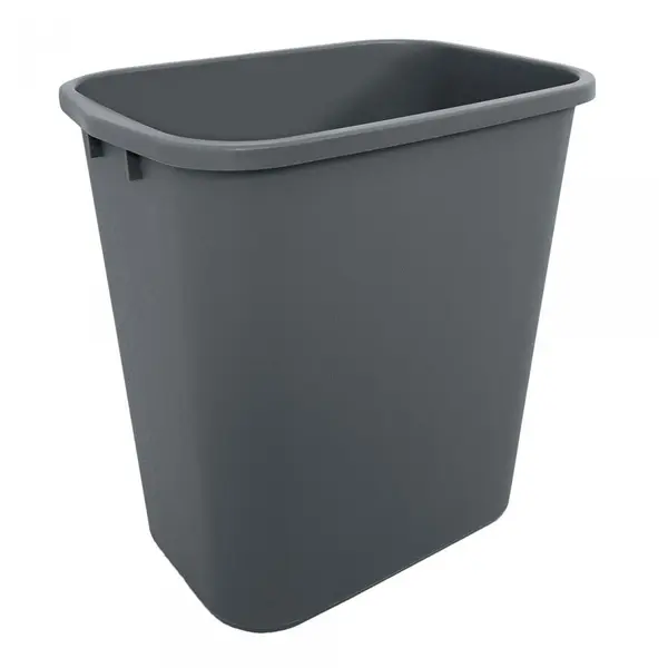 Limpio Cos gunoi Limpio B-034B, 14 litri, dreptunghi, plastic, gri