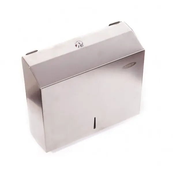 Limpio Dispenser prosop Limpio Z inox lucios, Capacitate prosoape 500 buc, Inox