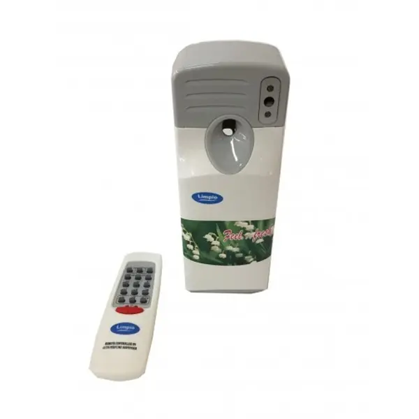 Limpio Odorizant cu telecomanda Limpio PD288A, senzor de lumina, Reglaj al intervalului de pulverizare 5min - 4h