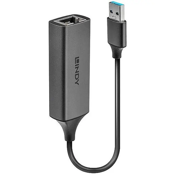 Lindy Adaptor Lindy LY-43298, USB 3.0, RJ45, Viteza 10/100/1000Mbps, LY-43298