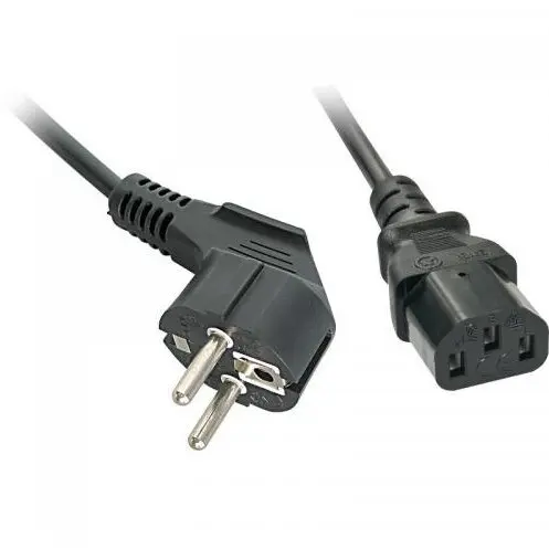 Lindy Cablu alimentare Schuko Lindy IEC C13, 2m, Negru
