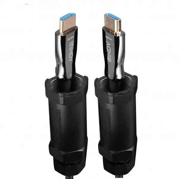 Lindy Cablu Armoured fibra Optica Hybrid HDMI 8K60Hz, Lindy L38529, 20 m