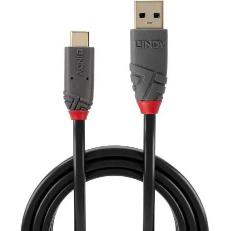 Lindy Cablu de date Lindy LY-36911, USB - USB-C, 1m, Black