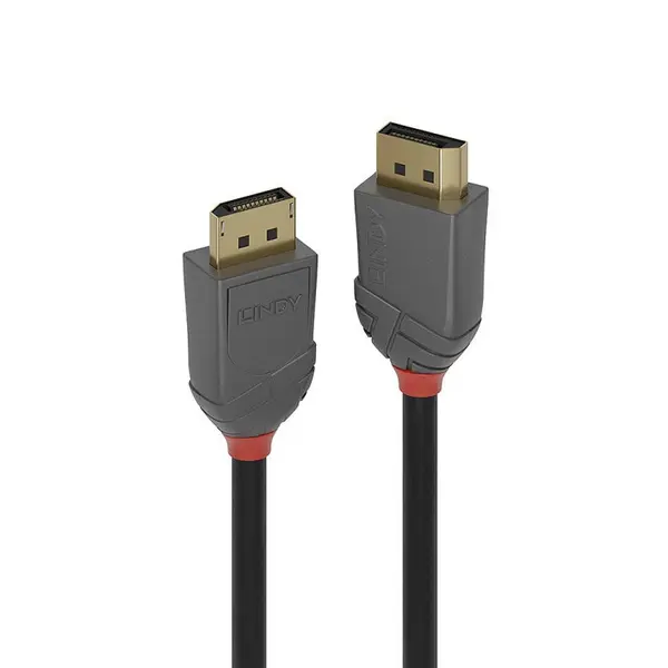 Lindy Cablu Displayport Full HD T-T 15m Anthra Line, Lindy L36487
