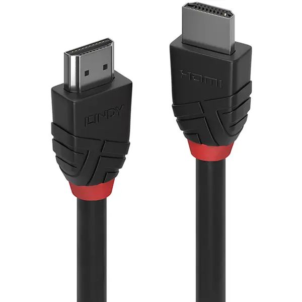 Lindy Cablu HDMI Lindy LY-36470, 0.5m, Tata-Tata, Negru LY-36470