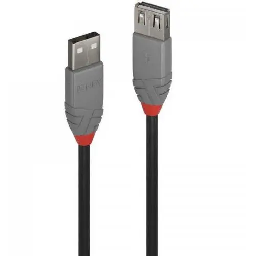 Lindy Cablu Lindy LY-36705, USB 2.0 male - USB 2.0 female, 5m, Black
