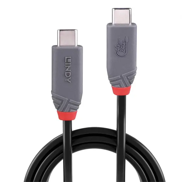 Lindy Cablu Lindy USB4 240W USB Type C , negru