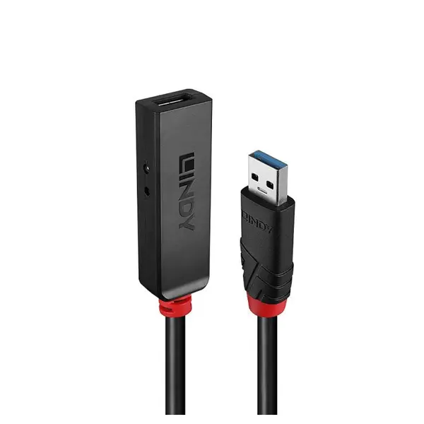 Lindy Cablu prelungitor activ USB 3.2 T-M Slim 15m, Lindy L43404