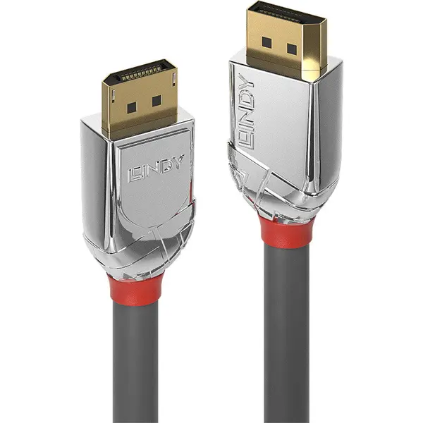 Lindy Lindy 2m DisplayPort 1.4 Cable, Cromo Li