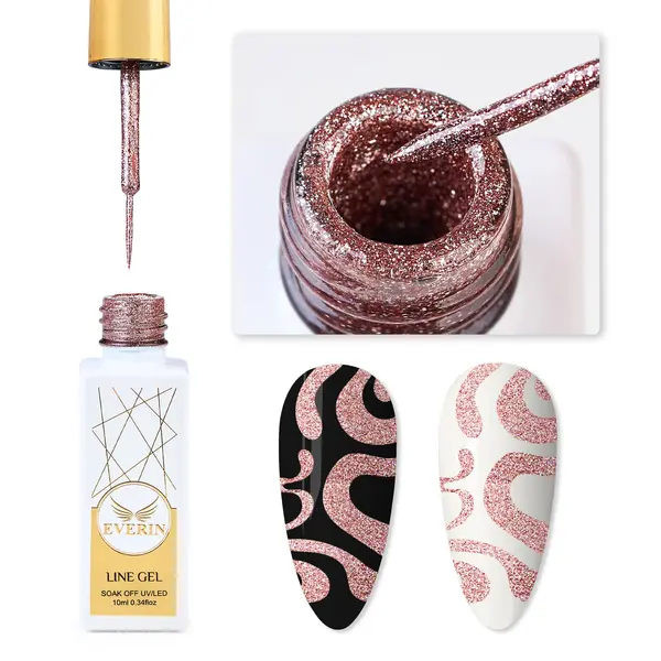 Line Gel Everin- Metal Pink - Everin