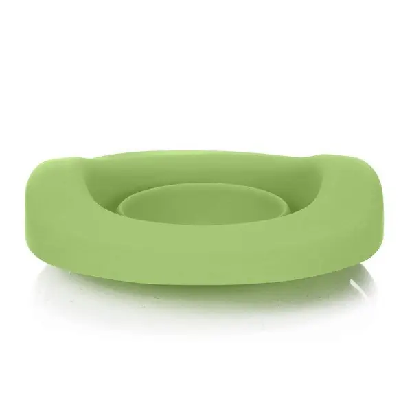 Liner reutilizabil din silicon pentru olita portabila 2 in 1 Potette Plus verde