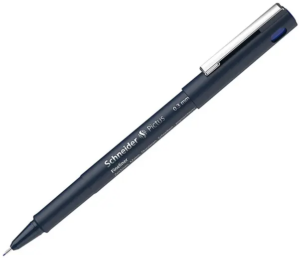 Liner Schneider Pictus - 0.3 mm, albastru