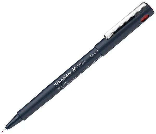 Liner Schneider Pictus - 0.4 mm, roșu