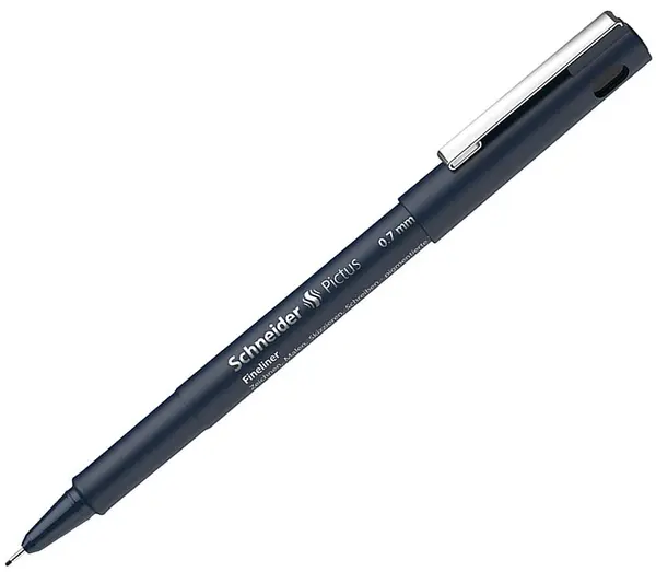 Liner Schneider Pictus - 0.7 mm, negru