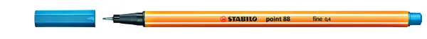 Liner Stabilo Point 88 - albastru marin, 0,4 mm