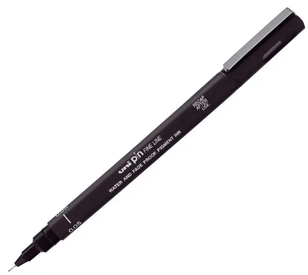 Liner Uniball Pin Fine – Negru, 0.02 mm