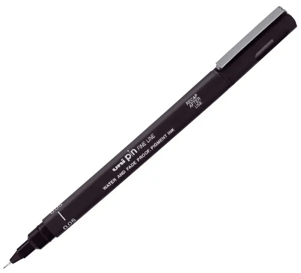 Liner Uniball Pin Fine – Negru, 0.03 mm