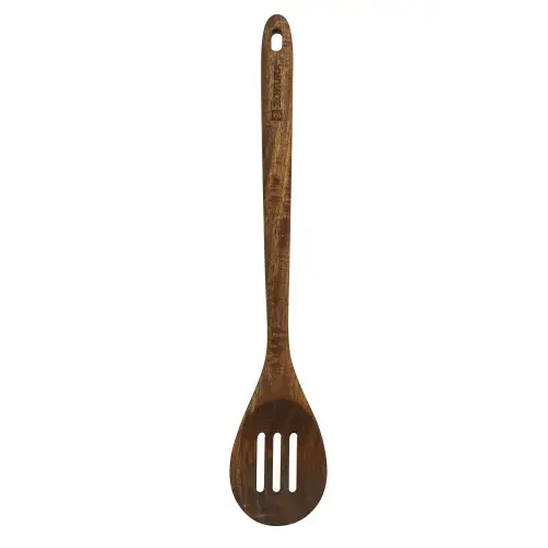 Lingura cu fante, lemn de acacia, 35cm - Zokura