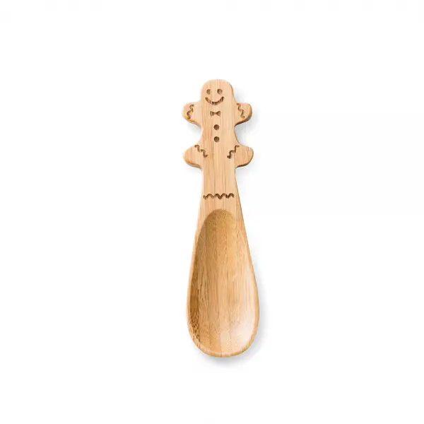 Lingura de lemn - Spoonimals Gingerbread Man | Donkey
