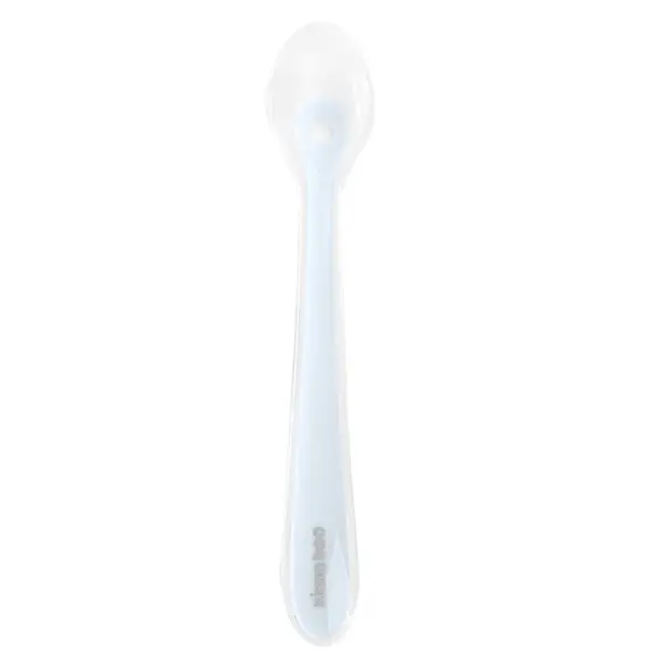 Lingura de silicon Kikka Boo Albastra