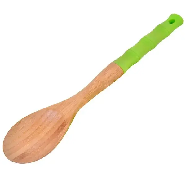 Lingura pentru gatit cu maner din silicon,30 cm